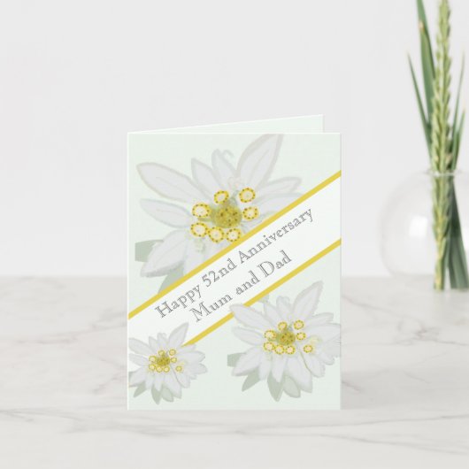 51結婚周年記念 カード (正面)