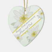 51結婚周年記念 セラミックオーナメント (左)