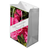 51結婚周年記念 ミディアムペーパーバッグ (裏面アングル)