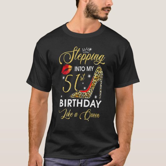 51誕生日に入るボスW Tシャツ (正面)