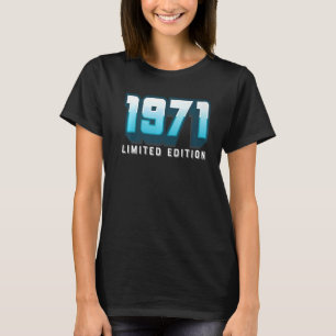 51誕生日レディースメンズ51年1971 1 Tシャツ
