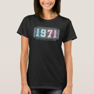 51誕生日レディースメンズ51年1971 22 Tシャツ