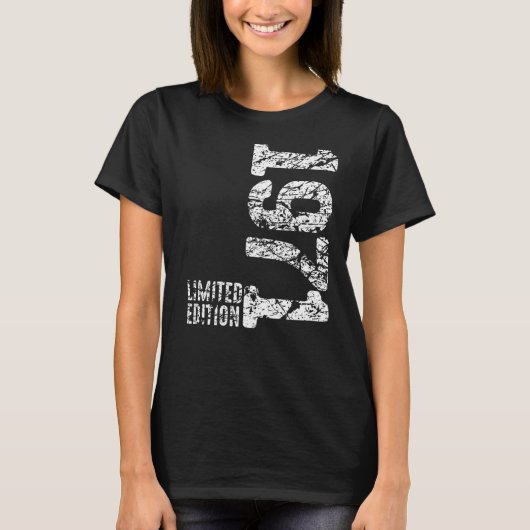51誕生日レディースメンズ51年1971 28 Tシャツ (正面)