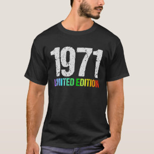 51誕生日レディースメンズ51年1971 3 Tシャツ