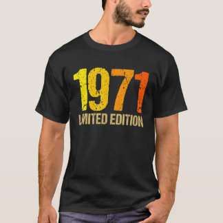 51誕生日レディースメンズ51年1971 8 Tシャツ