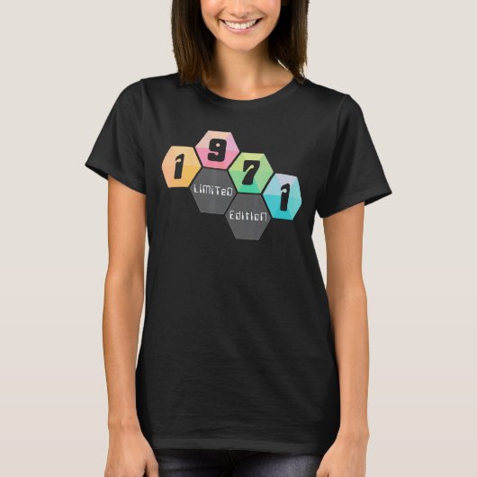 51誕生日レディースメンズ51年1971 9 Tシャツ (正面)
