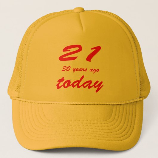 51誕生日 キャップ (正面)