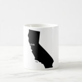 510市外局番、カリフォルニアの湾区域 コーヒーマグカップ (中央)