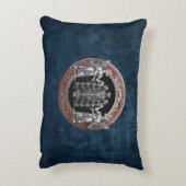 [510]生命の木と銀のニンタルス2つ アクセントクッション (裏面(縦))