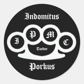 5114, Indomitus, Porkus, I, P, M, C, Tuebor ラウンドシール