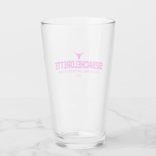 512Bachelorette ガラスタンブラー (裏面)