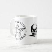 512px-Pentacle_3_svg、512px-Pentacle_3_svgのskulla コーヒーマグカップ (正面左)