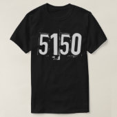 5150 Tシャツ (デザイン正面)