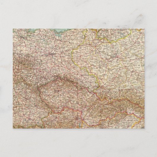 5152ドイツ、ポーランド、チェコスロバキア ポストカード (正面)