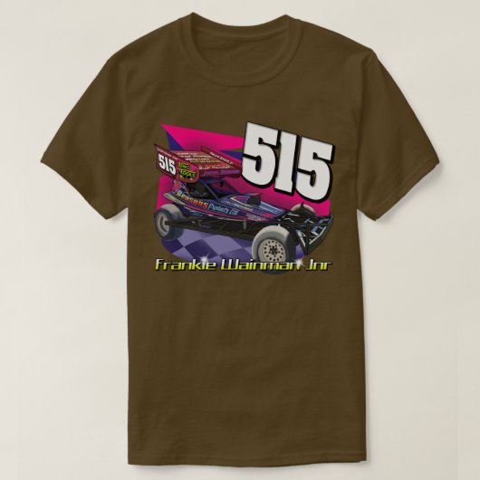 515 Frankie Wainman国鉄ブリスカF1 2021 Tarmac Tシャツ (デザイン正面)