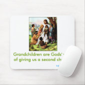 51608人の[2人の]孫は神の方法です マウスパッド (マウス)