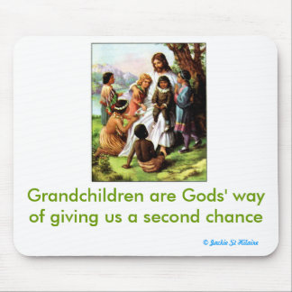 51608人の[2人の]孫は神の方法です マウスパッド