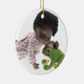 519サーシャカラブラックベビーオーナメント セラミックオーナメント (右)