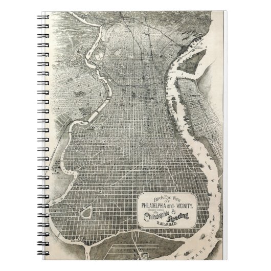 5194 – フィラデルフィア – ペンシルバニア統一された州-1870 ノートブック (正面)