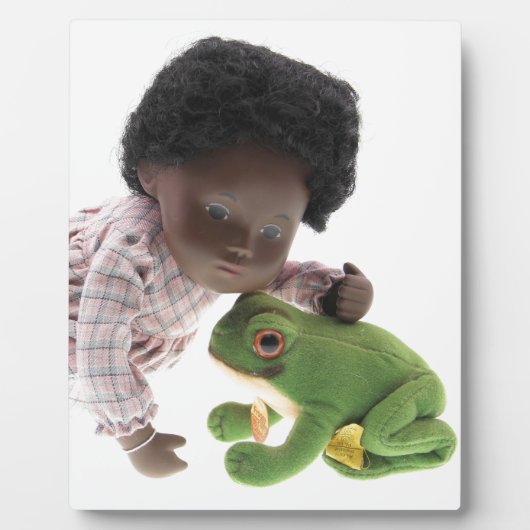 519 Sasha Cara Black  Baby Fotoplatte フォトプラーク (正面)