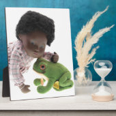 519 Sasha Cara Black  Baby Fotoplatte フォトプラーク (側面)