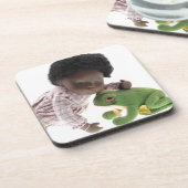 519 Sasha Cara Black  Baby Untersetzer コースター (左側)