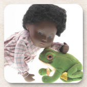 519 Sasha Cara Black  Baby Untersetzer コースター (正面)