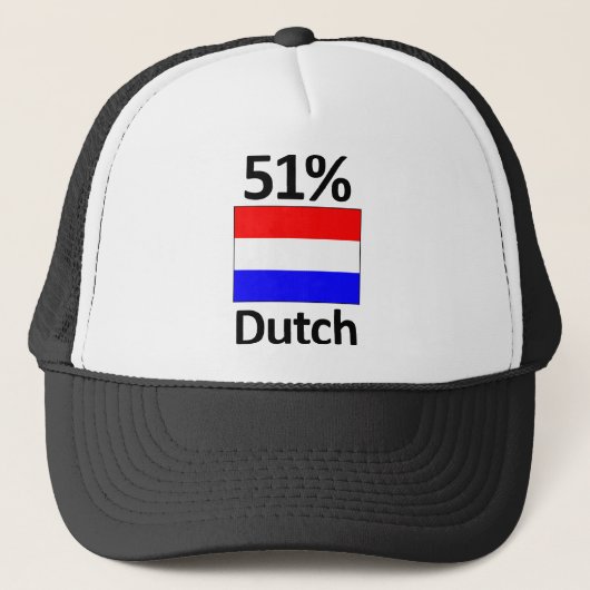 51%のオランダ キャップ (正面)
