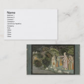 51.207/28 Krishnaのhomを護衛するためにRadhaを頼むナンダ 名刺 (正面/裏面)