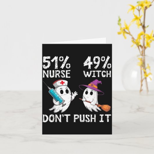 51% nurse 49% witch don't push it  カード (黄色い花)