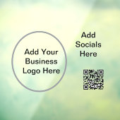 52インチ×37.56インチ ビジネス用ロゴ ウィンドウクリング ウィンドウサイン (シート3)