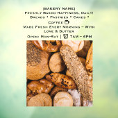 52インチx 72インチBaker Window Stick ウィンドウサイン (シート3)