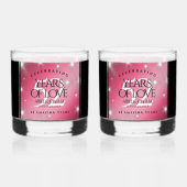 52エレガントnd Star Rubyの結婚記念日 ウイスキーグラス (裏面)