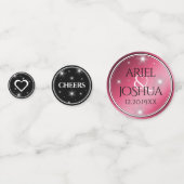 52エレガントnd Star Rubyの結婚記念日 コンフェッティ (裏面)