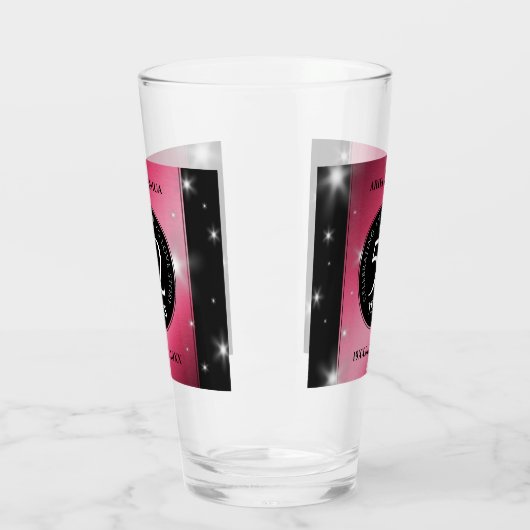 52エレガントnd Star Rubyの結婚記念日 タンブラーグラス (左)