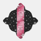 52エレガントnd Star Rubyの結婚記念日 フェイバーボックス (折り畳みなし)