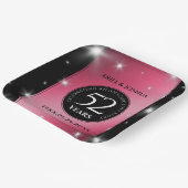 52エレガントnd Star Rubyの結婚記念日 ペーパープレート (傾斜あり)