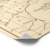 52中央の黒人の人口1880-1900 ポスター (角)