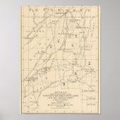 52中央の黒人の人口1880-1900 ポスター (正面)