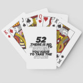 52成功するためのエレベーターはありません誕生日 トランプ (裏面)
