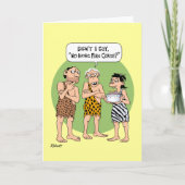 52枚目おもしろいの誕生日カード カード (正面)