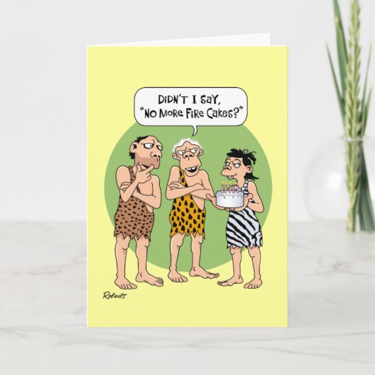 52枚目おもしろいの誕生日カード カード (正面)