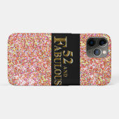 52歳の誕生日おめでとう Case-Mate iPhoneケース (裏面(横))
