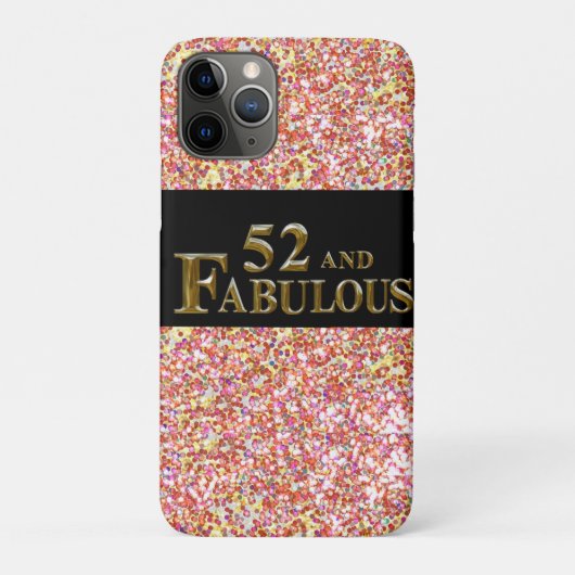 52歳の誕生日おめでとう Case-Mate iPhoneケース (裏)