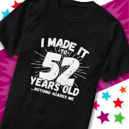 52歳皮肉ミームおもしろい52誕生日 Tシャツ