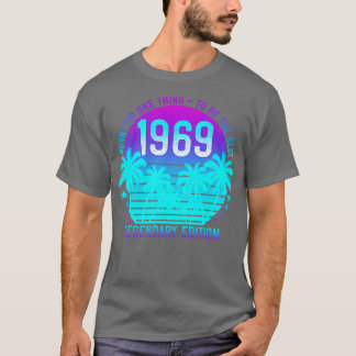 52歳1969ヴィンテージ52番目の誕生日美学 Tシャツ