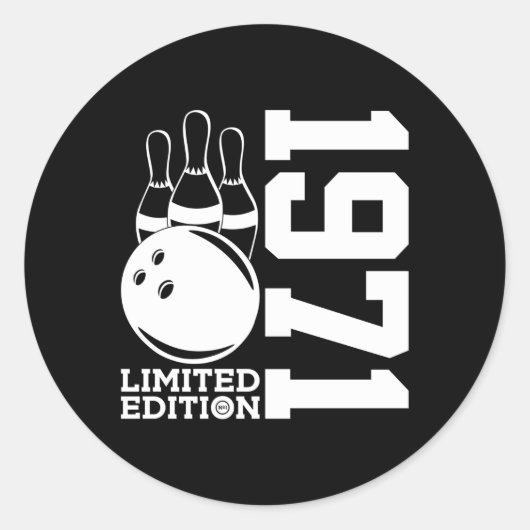 52番目のボーリング1971 ラウンドシール (正面)