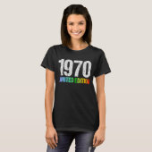 52誕生日レディースメンズ52年1970 1 Tシャツ (正面フル)