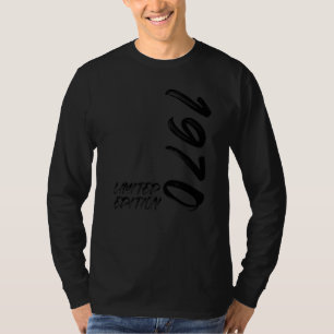 52誕生日レディースメンズ52年1970 3 Tシャツ