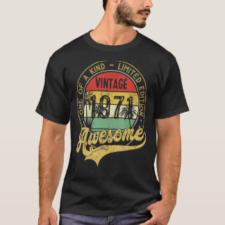 52誕生日ヴィンテージ1971ある種 Tシャツ